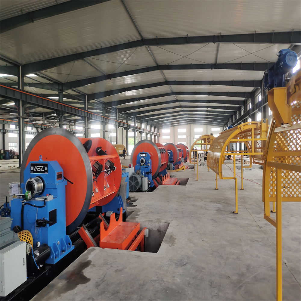 JLK500 1+6+12+18+24 Rigid Frame Stranding Machine for high voltage power cables and HV XLPE cable