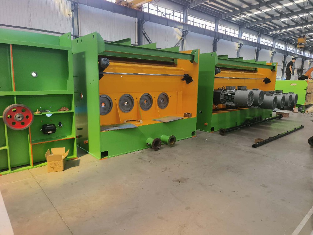 Wire drawing machine for copper details